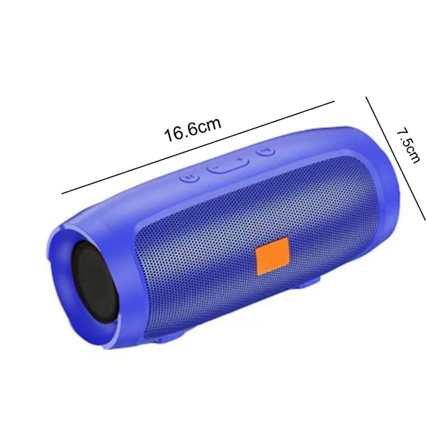 Vattentät handsfree-högtalare för utomhusbruk, med kraftfull bas och Bluetooth-signalöverföring, din mångsidiga följeslagare för träning,