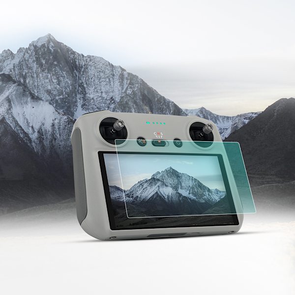 9H HD herdet glass skjermbeskytter kompatibel med Mini 3 Pro fjernkontroll tilbehør ripebestandig glass