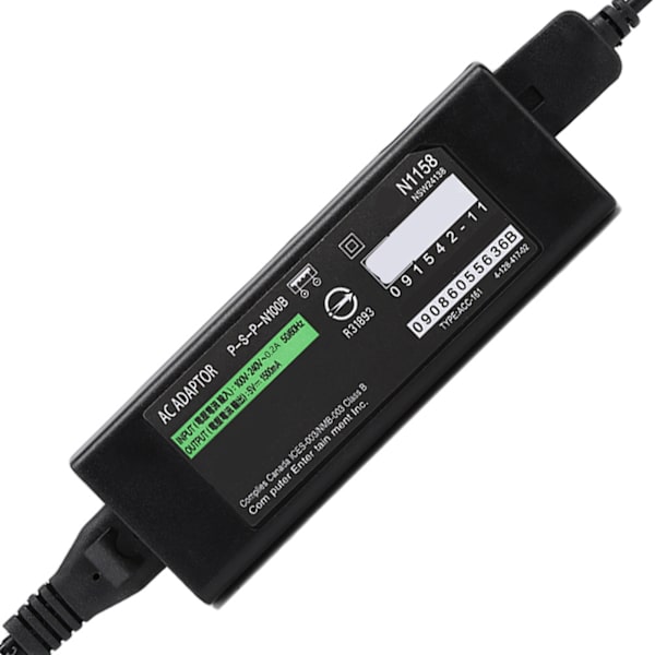 Bärbar för PSP GO nätadapter snabbladdning DC 5V/1500mA laddare 50/60Hz(EU 100-240V)