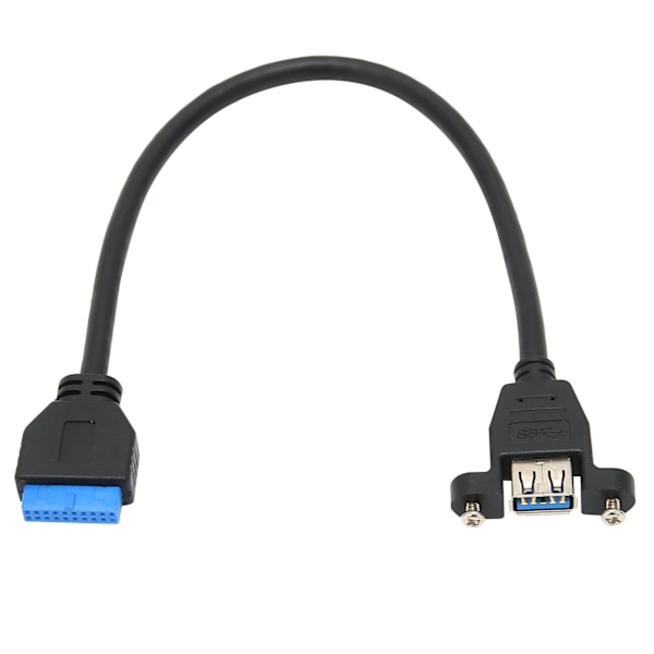 Adapterkabel 5Gpbs ABS USB3.0 SingleEnded Hun 20 Pin 30mm Datatransmissionslinje