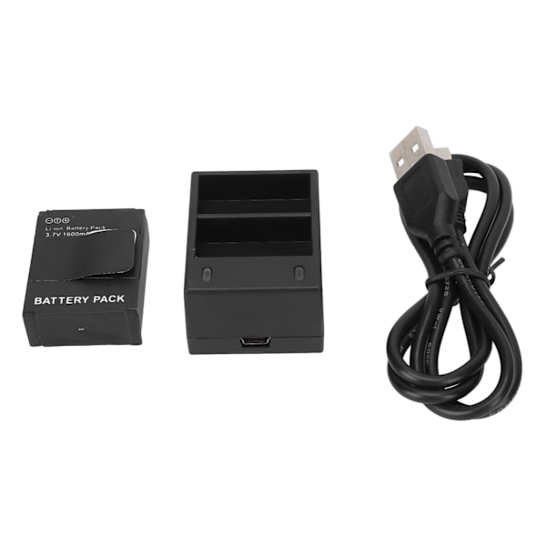 Hurtiglading USB dobbelspor lader for Hero 2 3 kamerabatteri