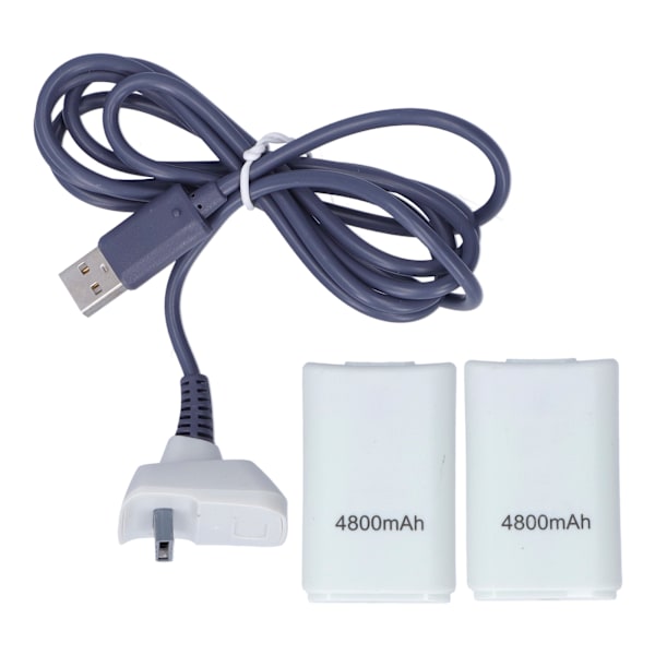 RF‑1310S 3 in 1 NIMH-akku 4800mAh ladattavalla kaapelilla X‑360 langattomalle ohjaimelle