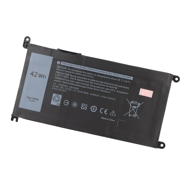 Laptop batteri udskiftning YRDD6 42Wh til Dell Inspiron 15 3000 15 5000 P93G001 VM732 Vostro 3491 5481 5490 1VX1H P93G
