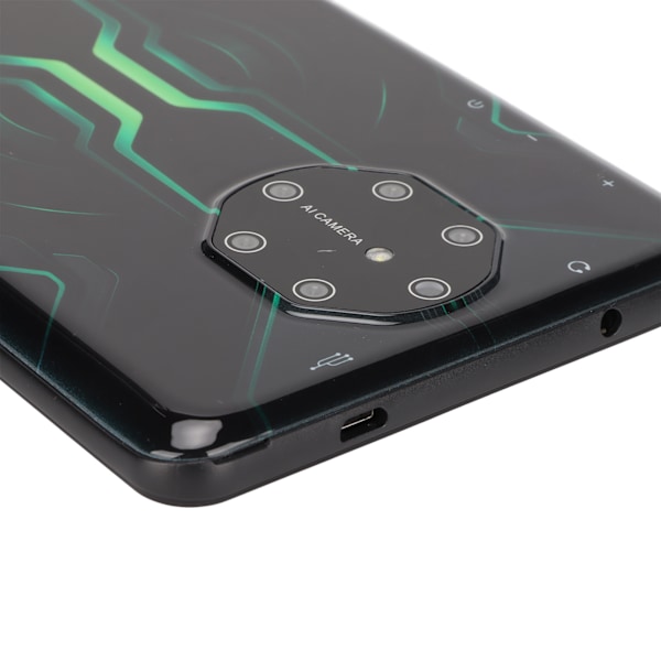 7-tums surfplatta Octa Core-processor 2 GB RAM 32 GB ROM 5G WIFI Dual Band Bärbar surfplatta PC för Android 10 100‑240V Grön EU-kontakt