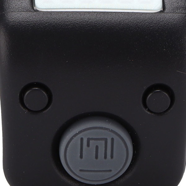 Digital Pärlräknare Manuell Ringform Mini Chanting Räkneverktyg för Buddhistisk MeditationWisdom Svart