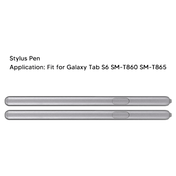 2 stk. Tablet Stylus Pen med 5 udskiftningsspidser Magnetisk Hurtig respons til Galaxy Tab S6 SM-T860 SM-T865