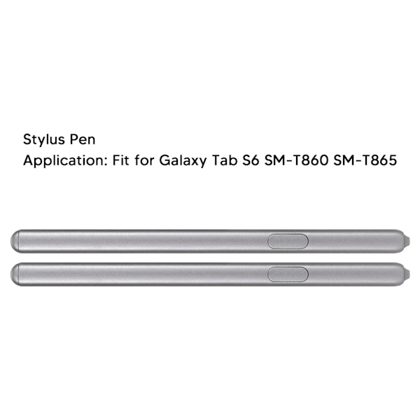 2PCS Tablet Stylus Pen med 5 ersättningstips Magnetisk Snabb respons för Galaxy Tab S6 SM‑T860 SM‑T865