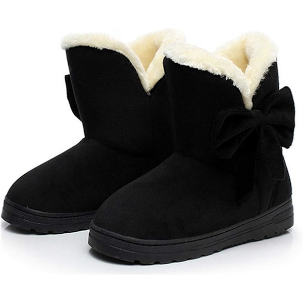 Dam Snow Boots med söt rosett