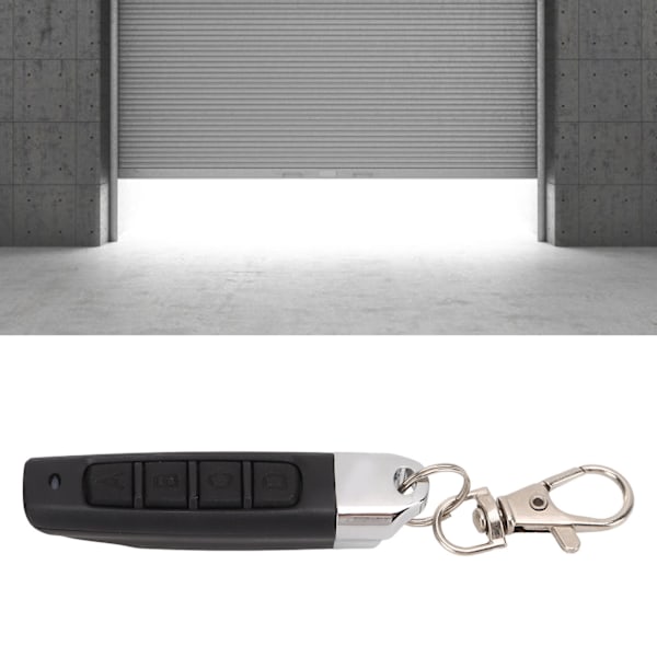 433.92MHZ Garage Door Opener Cloning Remote Key with Keychain Learn Button for Car Overhead Door Gate LED Light