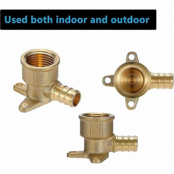 4-pak 1/2 tomme PEX albueadapter, PEX-B F1807 til 1/2 tomme hun NPT-forbindelse