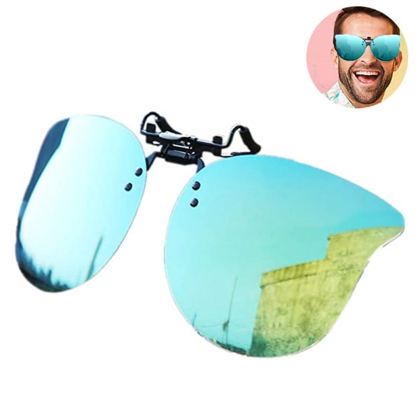 Polariserede Cat Eye Clip On Solbriller