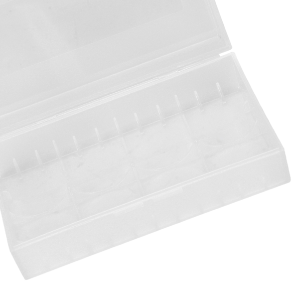 2 stk 2*20700/21700 batteribeskyttelsesboks, ikke-vanntett batterilagringsboks