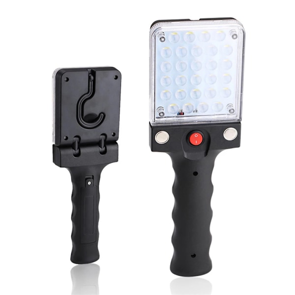 Snabbladdande Portabel LED-lampa, Magnetisk Baslampa För Bilunderhåll Och Utomhusaktiviteter