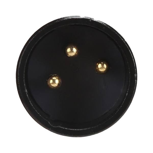 RCA-liitin naaras XLR-liitin uros kullattu audioliitin mikseriin, mikrofoniin, musta