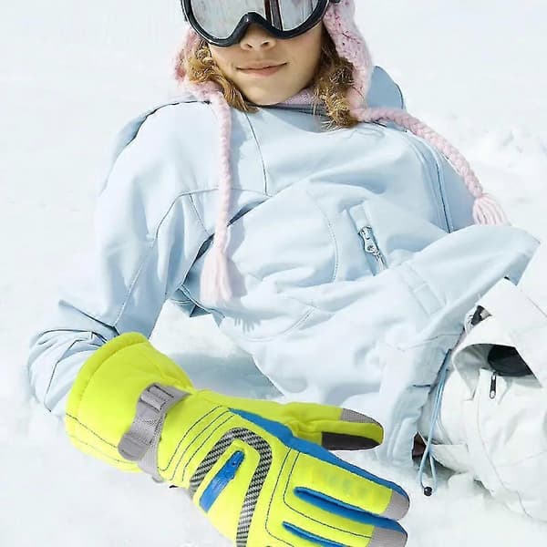 Vanntette vindtette vintervarme snowboard skihansker for unisex