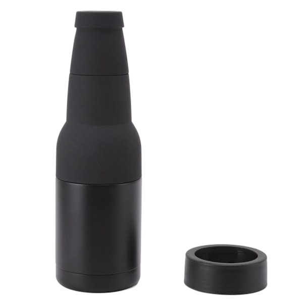 Mångsidig dryckeskylare med pulverlackerad finish, burkkylare i rostfritt stål med dubbelväggig vakuumisolering, håller 12 oz och 16 oz behållare kalla