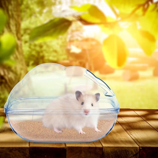 Nödvändighet för husdjursälskare, Transparent hamsterlåda, Sidoingång underlättar lek och underhållning för dina små lurviga vänner, Ultralätt