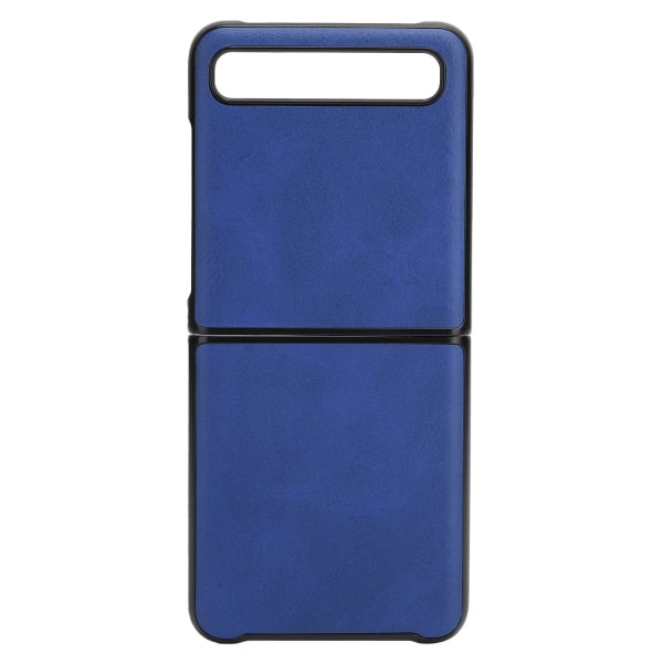 Folding Screen Phone DustProof Cover Phone Protective Case for Samsung Galaxy Z Flip(Bleu )