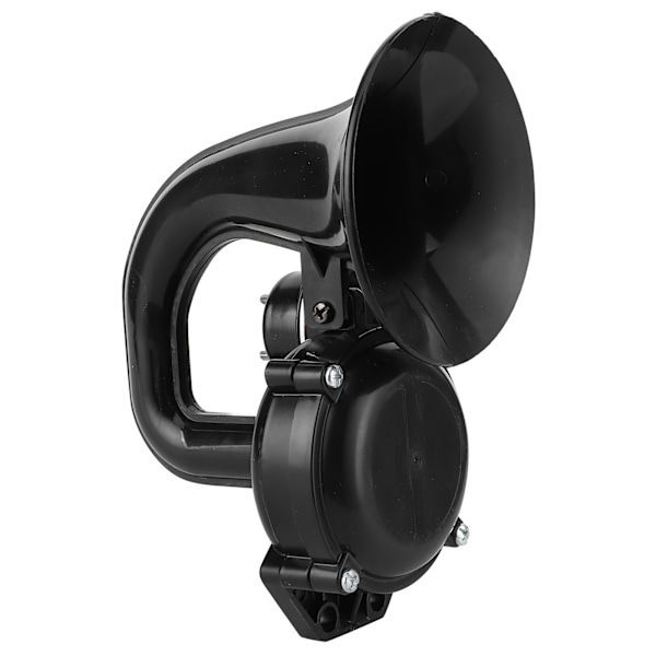 Universal Sneglehorn Sort Fanfare 12/24V 120dB Luft Trompet til Bil Lastbil Bus Van Tog