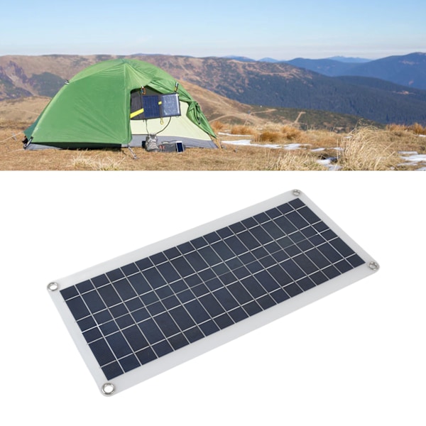 Solcellsladdare, 12V Batteriladdare med Vattentät Solpanel för Pålitlig Strömförsörjning Under Utomhusäventyr