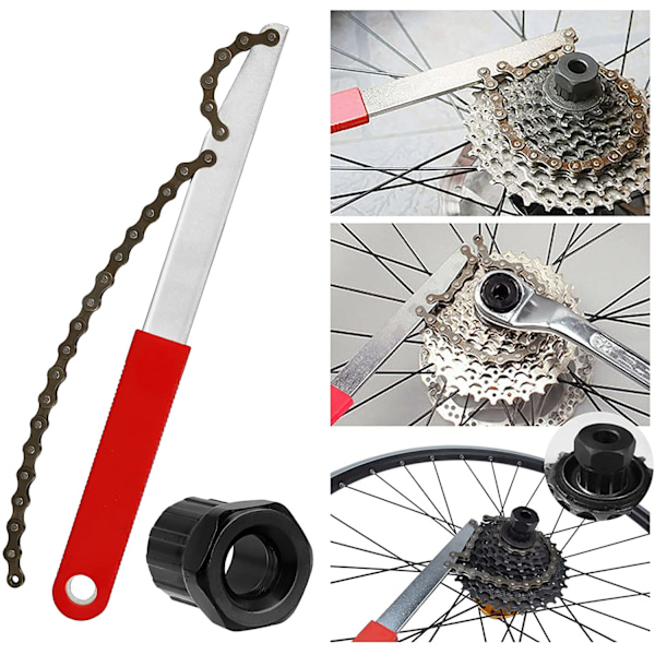 Professionell cykelreparationsverktygssats, hållbar design för olika märken inklusive Shimano, Sachs Aris, säkerställer smidig drift och lång livslängd,