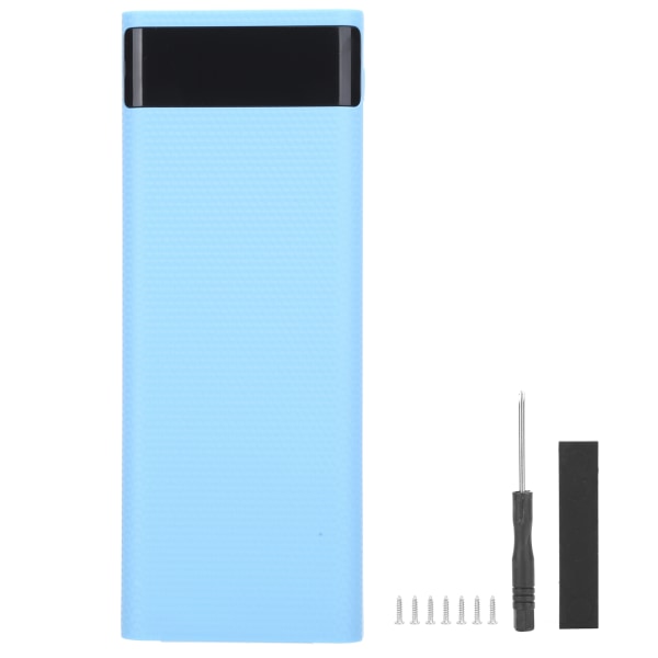 Lätt 8 x 18650 Batterilagringsbox DIY Bärbar Powerbank Jacking Tillbehör