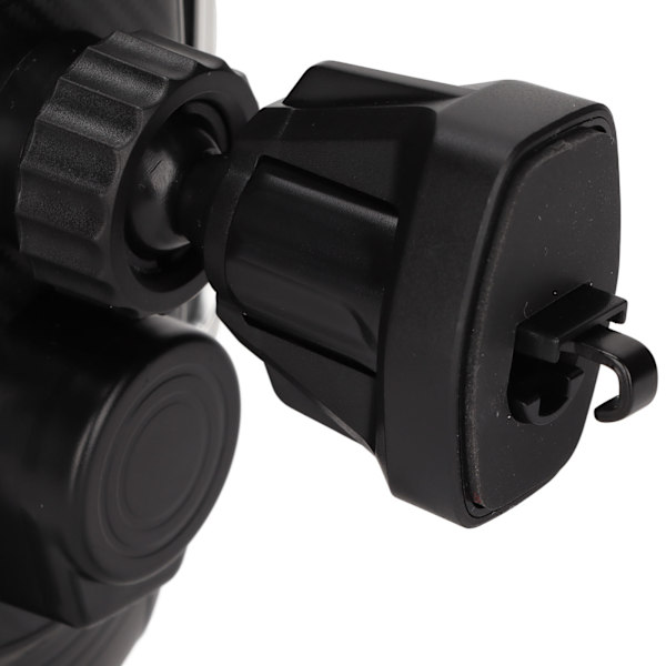 15W Trådløs Billader QI Hurtigopladning Smart Sensing 360° Rotation Biltelefonholder Montering med 3 Magnetisk Hoved Sølv Sølv
