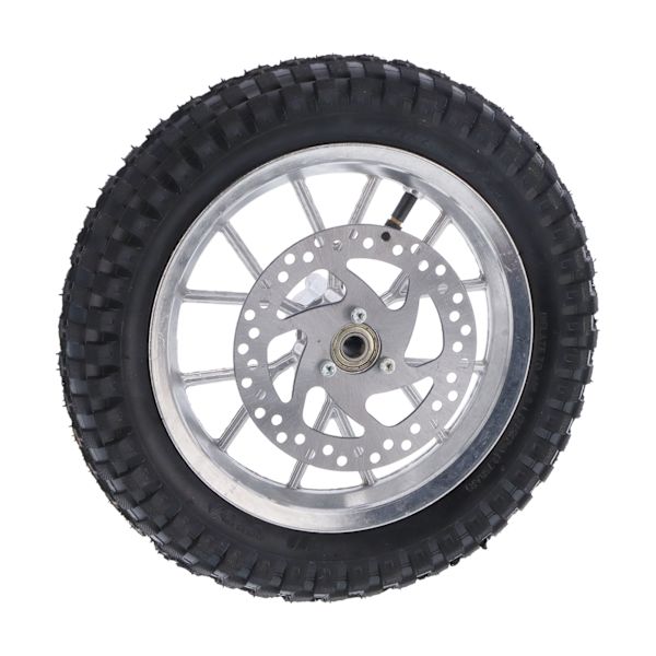 Gummidäck för framhjul 12,5x2,75 tum Skivbroms Kedjehjul Bultar för 47cc 49cc 2-takts Mini Dirt Bike