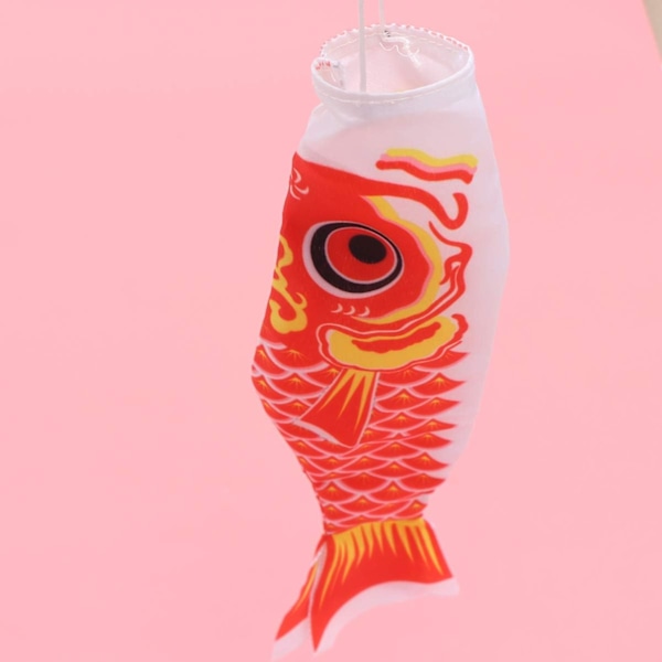 5 X Japansk karpe vindstrømpe, streamere, fisk
