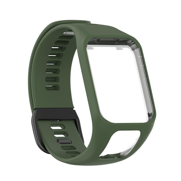 Yhteensopiva TomTom Smart -rannekkeen hihnan kanssa, yhteensopiva Tom Tom Runner23 Spark -silikonisen vedenpitävän vaihdettavan rannekkeen kanssa