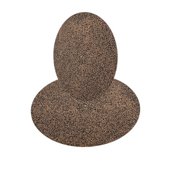 12in Vinylplade Måtte Pad Kork Anti-Slip Antistatisk Pladespiller Slipmat til LP-plader