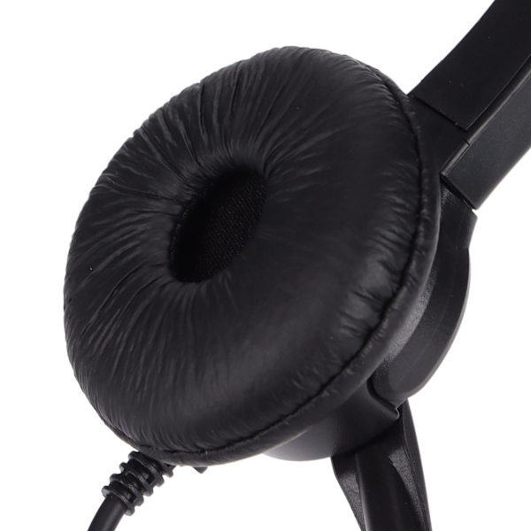 USB-headset 3,5 mm datorhörlurar med mikrofon brusreducering för bärbar dator PC mobiltelefon