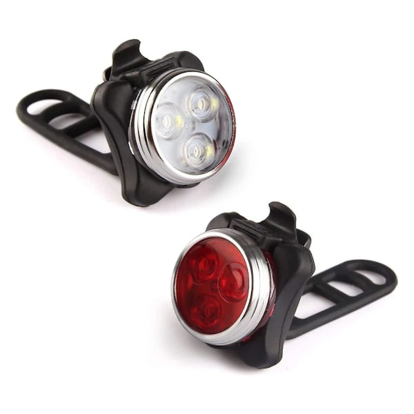 Avancerad Design USB Uppladdningsbart Cykelljusset, Superstarka LED Multisportljus för Utomhusaktiviteter