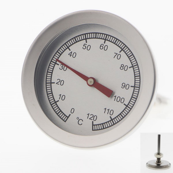 Wood oven thermometer / pizza oven / stone oven / 400°C / 30 cmAnalogue, bimetallic.