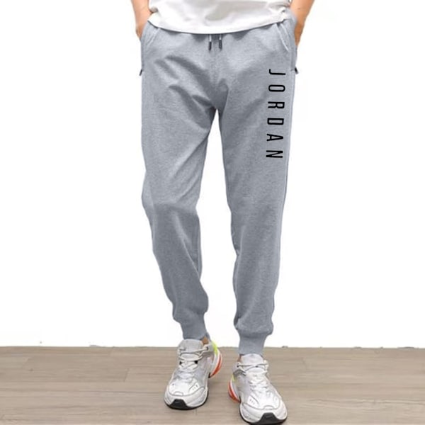 Herr 2-delad Jacquard Träningsdräkt Outfit Hoodie Sweatshirt & Joggers Träningsbyxor Set Träningsdräkt