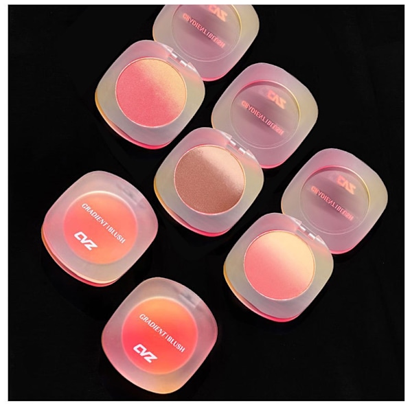 Rig pigmenteret, letvægts pudder blush &