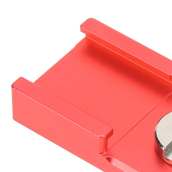 Kamerakallskofäste i aluminiumlegering, kallskofästeadapter med 1/4 tum skruv för mikrofoner, påfyllningslampor