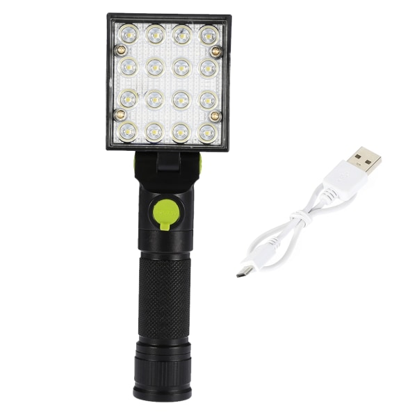 LED-arbetslampa USB -laddningsnödljus med magnet för Ou