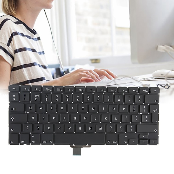 Laptop UK-tastatur erstatning for MacBook Pro A1278 13,3 tommer