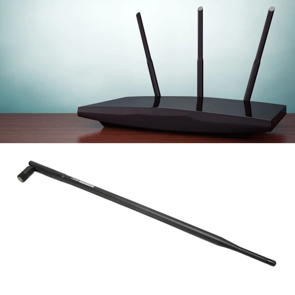 Antenn 2.4G 5G Dual Band 10DBI Hög Förstärkning RP SMA Kontakt Hög Sändningsstabilitet WiFi Antenn för Hemmet