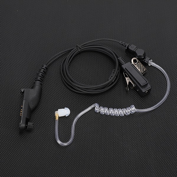 P8268 Avskild Hörlur med PTT-Mikrofon Halsmikrofon Headset Kompatibel för Motorola