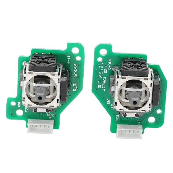 3D Venstre Høyre Joystick Rocker Reparasjons Analog Gamepad Utskiftningsmodul Deler for wiiu