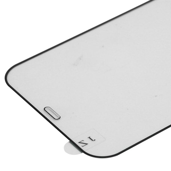 Hærdet glas skærmbeskytter til iPhone 12/12 Pro - Fuld skærm - Høj definition - Sort