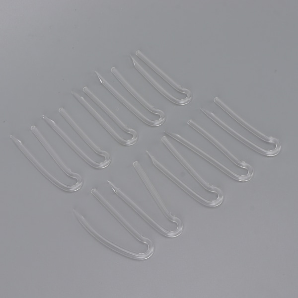 10 st hörapparatsslangar flexibel typ R BTE öronpropp hörapparatsslang ersättning 3,6x2,0mm / 0,14x0,8in