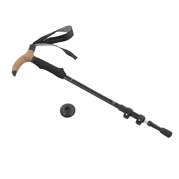 3-osainen Retractable-vaelluskeppi alumiiniseosvuorikiipeily