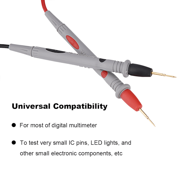 Ultra skarpe probespids testledning kabel pålidelige værdier 1000V 20A probespids til digitalt multimeter