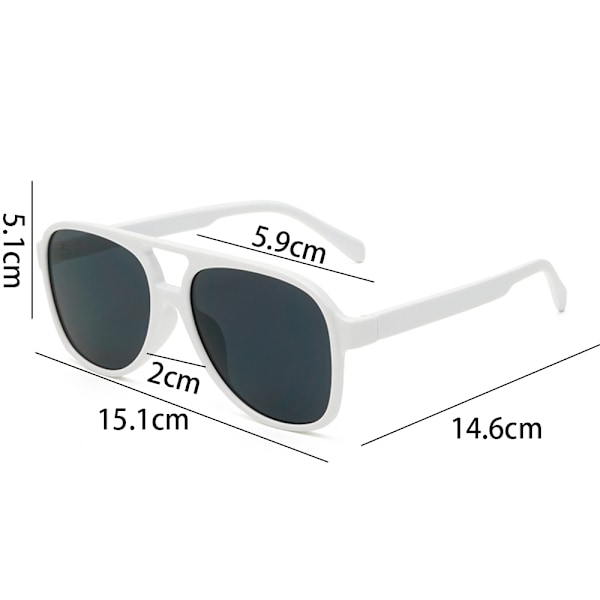 Klassinen polarisoitu Aviator aurinkolasit naisille ja miehille Retro UV-suoja aurinkolasit