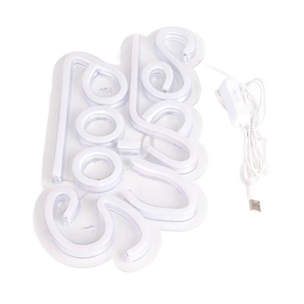 Modern LED Neonljus Neon Skyltlampa USB-driven Sovrum Bar Res