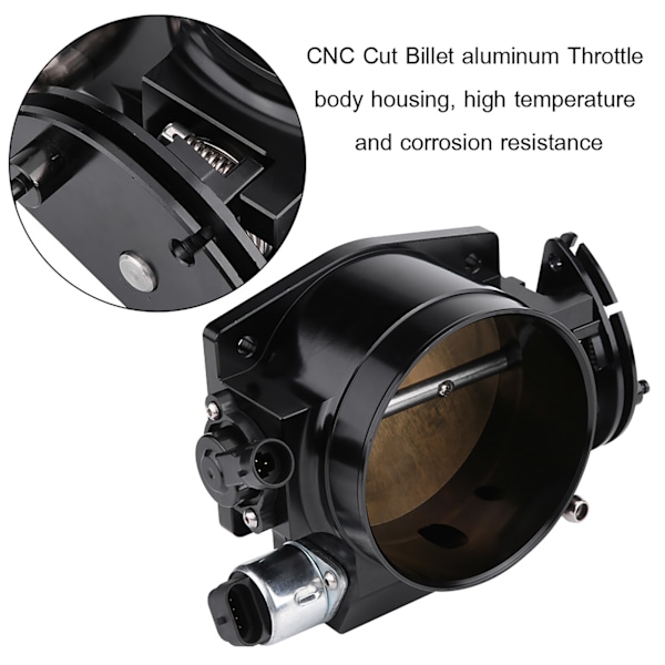 92mm Spjeldhus TPS IAC Spjeldposisjonssensor Tomgangsluftskontroll for LSX LS LS1 LS2 LS7