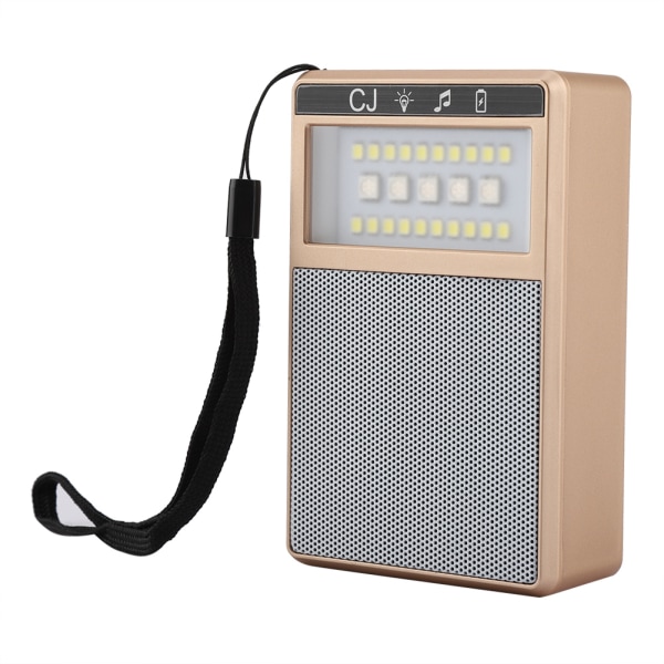Kannettava USB LED Bluetooth-kaiutinvalo ulkokäyttöön, minikokoinen Wi